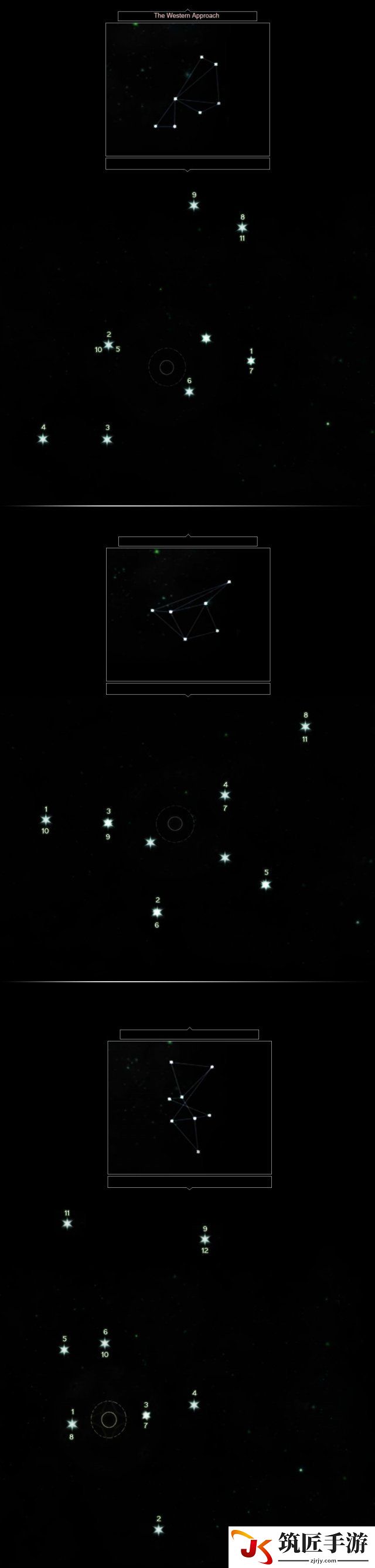 龙腾世纪3：审判 星座连线方法图解 星座怎么连线 