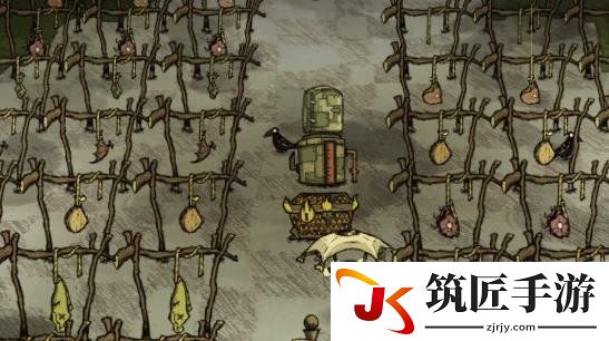 饥荒联机版制作晾肉架