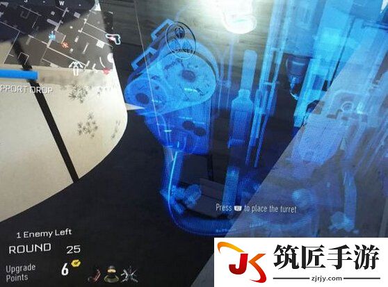 使命召唤11：高级战争 生存模式50波无赖卡点图分享