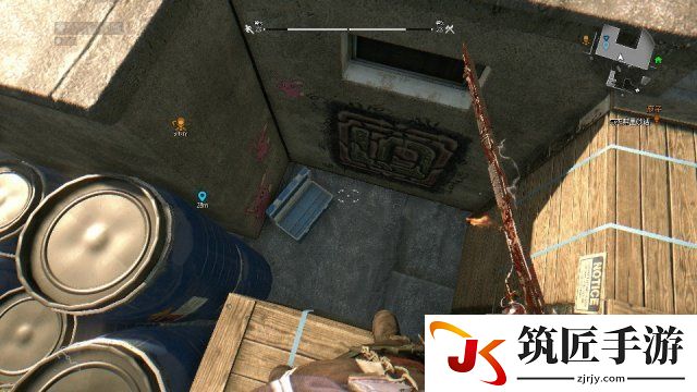 消逝的光芒 500伤害彩蛋橙色砍刀图纸位置截图分享