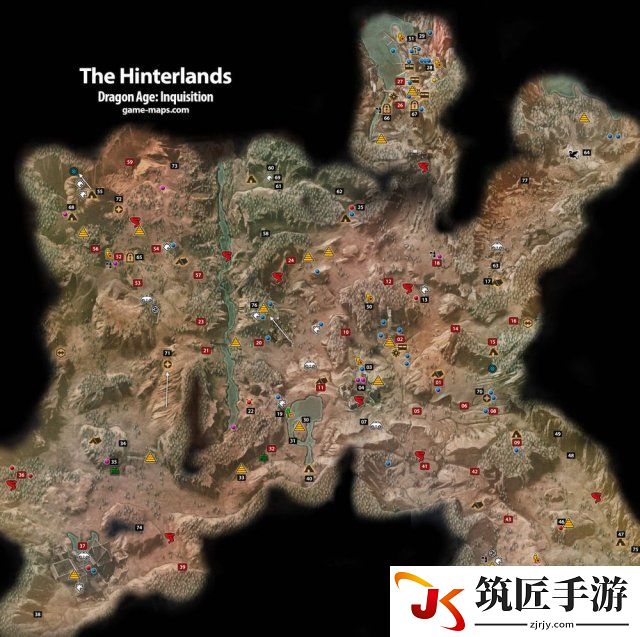 龙腾世纪3：审判 全物品装备道具收集要素地图攻略