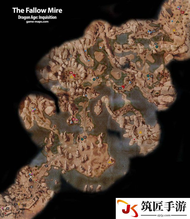 龙腾世纪3：审判 全物品装备道具收集要素地图攻略