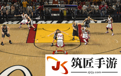 NBA 2K14 实用性平民突破上篮打法心得