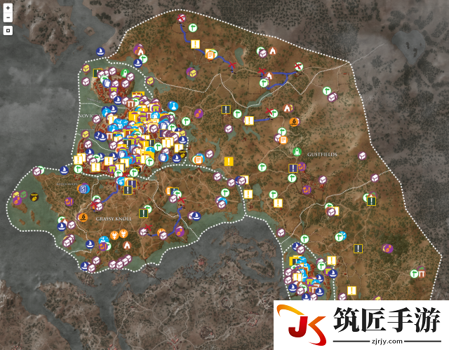 巫师3全物品收集地图