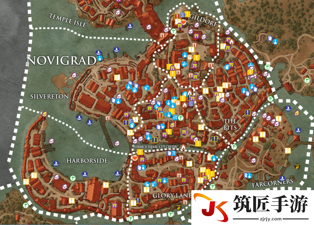 巫师3全物品收集地图