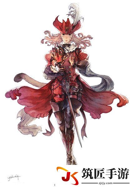 赤魔道士艺术CG图