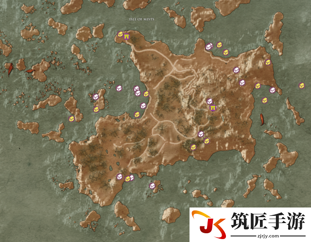 巫师3全物品收集地图