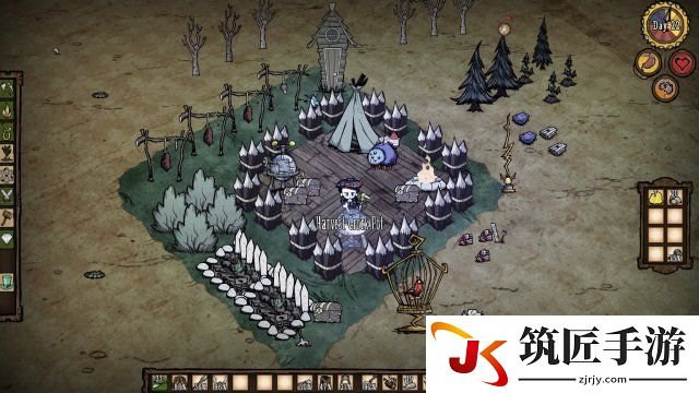 饥荒联机版精致简约基地布局一览 饥荒联机建设布局