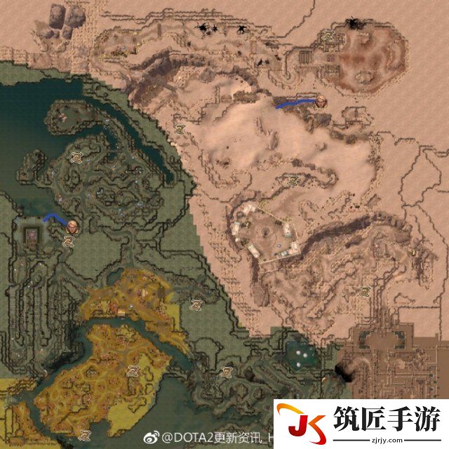DOTA2破泞之战卡尔在哪 破泞之战两个卡尔的位置