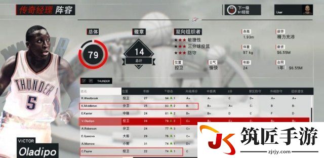 NBAZK17王朝模式交易续约与安抚球员方法图文攻略