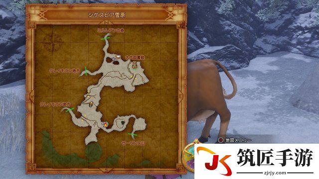 勇者斗恶龙11天气牛怎么找 DQ11全天气预报牛位置一览