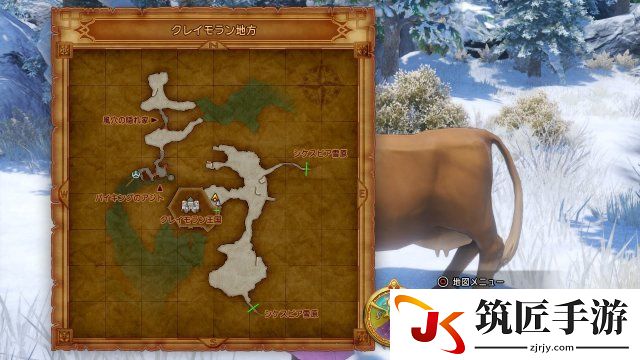 勇者斗恶龙11天气牛怎么找 DQ11全天气预报牛位置一览
